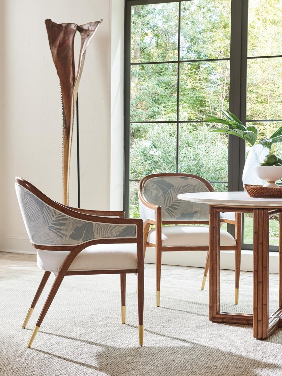 Tommy Bahama Home Palm Desert 575 881 WO Dining Chair C. S. Wo